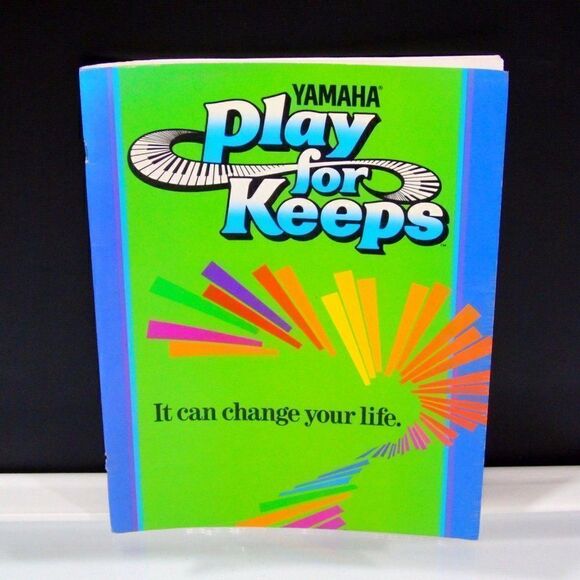 Yamaha Play for Keeps Learn To Play Music Vintage 1980s Sheet Music And VHS Lot - Picture 3 of 8
